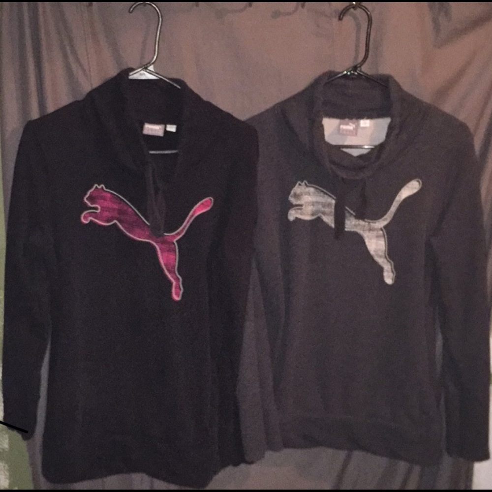 2 Puma jackets bundle!! Price is firm 😅😅😅